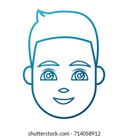 Young man cartoon