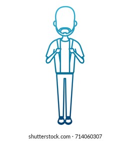 Young man cartoon