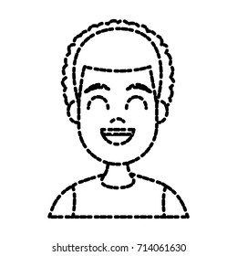 Young man cartoon