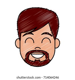 Young man cartoon