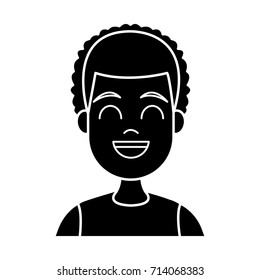 Young man cartoon