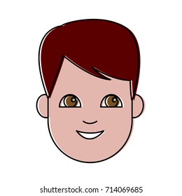 Young man cartoon