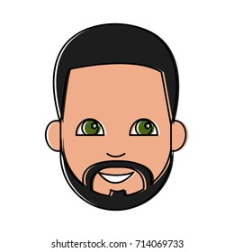 Young man cartoon