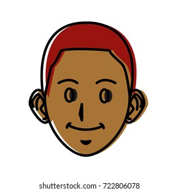 Young man cartoon