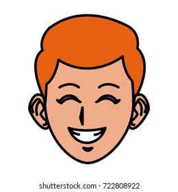 Young man cartoon