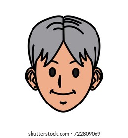 Young man cartoon