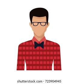 Young man cartoon