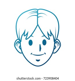 Young man cartoon