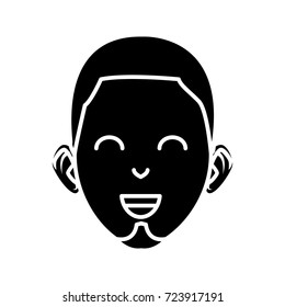 Young man cartoon