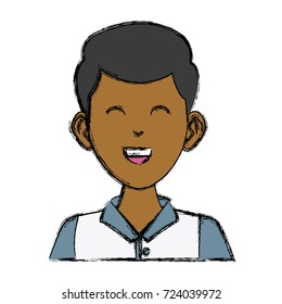 Young man cartoon