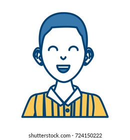 Young man cartoon
