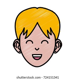 Young man cartoon