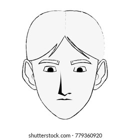 Young man cartoon