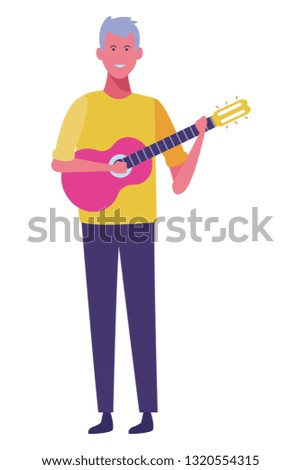young man cartoon