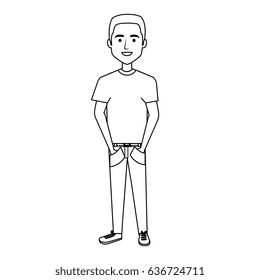 young man casual avatar
