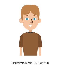 Young man with casual clothes
