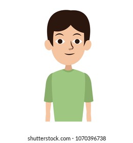 Young man with casual clothes