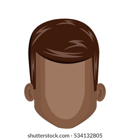 young man character icon