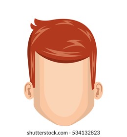young man character icon