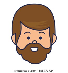 young man character icon
