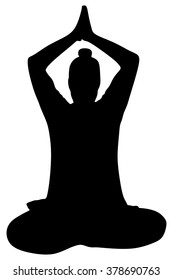 young man doing yoga