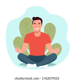 21,192 Yoga Man Cartoon Images, Stock Photos & Vectors | Shutterstock