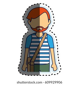young man ethnicity avatar character