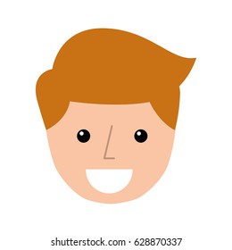 young man expression face avatar character