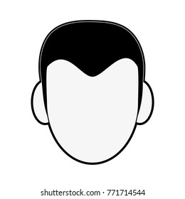 Young man face