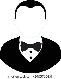 A young man graduted student silhouette