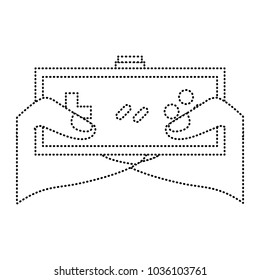 young man hands holding video game control push buttons