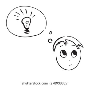young man have an idea