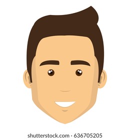 young man head avatar