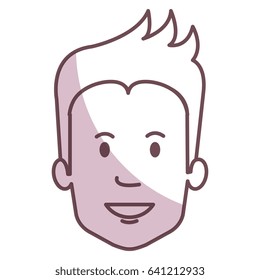 young man head avatar