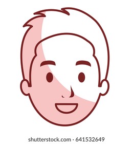 young man head avatar