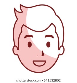 young man head avatar