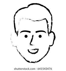 young man head avatar