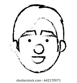 young man head avatar