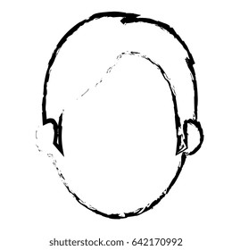 young man head avatar