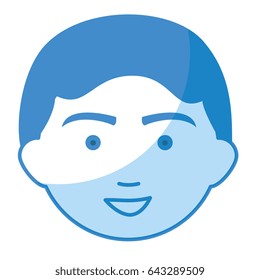 young man head avatar