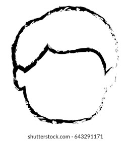 young man head avatar