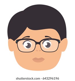 young man head avatar