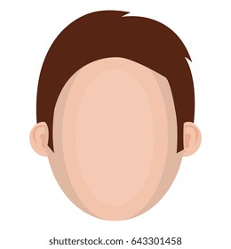 young man head avatar