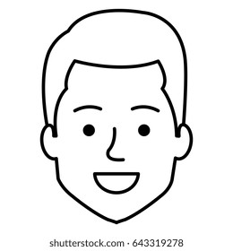 young man head avatar