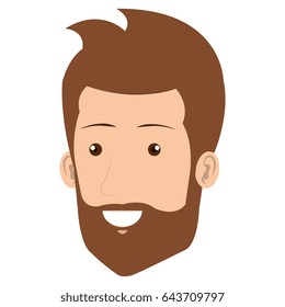 young man head avatar