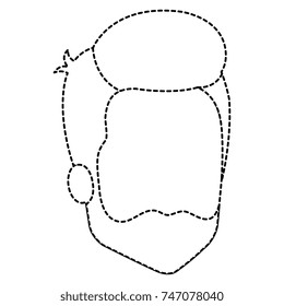 young man head avatar character