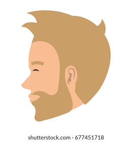 young man head model avatar character
