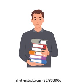 4,058 Carrying stack of books Images, Stock Photos & Vectors | Shutterstock