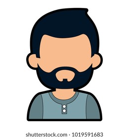 young man model avatar character