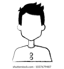 young man model avatar character